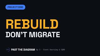 Projections: Rebuild Your Read Model, Don't Migrate It
