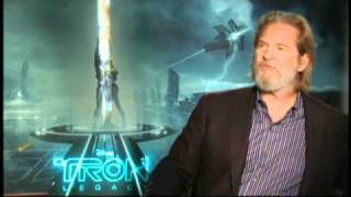 Interview with Jeff Bridges for Tron: Legacy