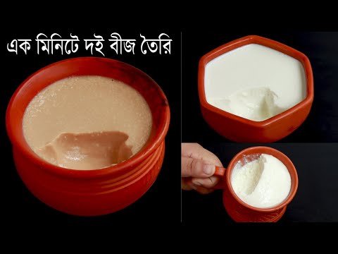 Recipes for making yogurt in one minute, including making yogurt seeds | Perfect Doi Recipe | Swe...