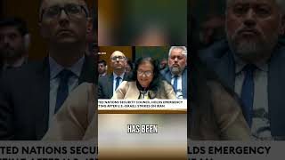 UN Security Council Condemns Military Escalation #shorts