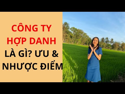 Video Công Ty Hợp Danh Là Gì? Ưu Và Nhược Điểm | Cô Luật Sư - youtube