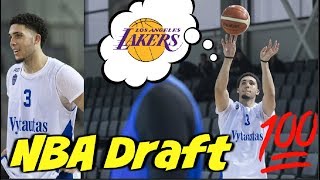 LIANGELO BALL Declares For NBA Draft After SCORING 72 POINTS | Ball In The Family Lithuania