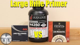 Large Rifle Primer - Evaluating H4350 In .30-06 Springfield