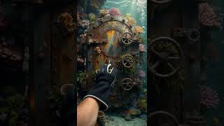 Underwater Bunker Door Revealed | Secrets of the World #shortsfeed #diyideas #shorts  #frozenbunker