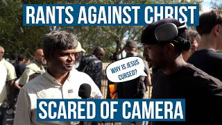Muslim Caught Ranting Dawah Script Against Christ Then Flees Offended | Arul Velusamy | Spks Cnr