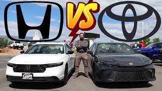 2025 Toyota Camry vs Honda Accord: Is The New Camry Really Better?