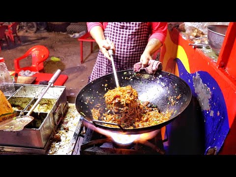 master-of-making-chinese-cuisine-|-triple-schezwan-fried-rice-|-indian-street-food