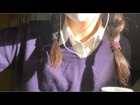 【ASMR】耳かき指かきタッピングなど。Ear Creaning, Tapping, and so on.