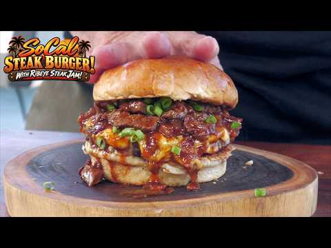 Steak Burger on the Monument Grills Eminence 605 Flattop? | Does Monument Grills Have a Flattop?