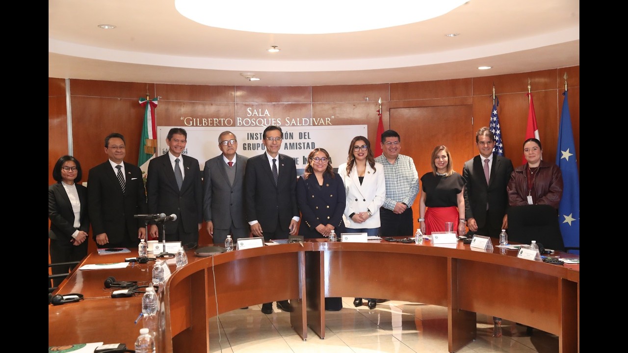 Reunión de Instalación del Grupo de Amistad México – República de Indonesia