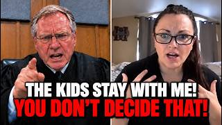 Entitled Mom Thought She Could Get Full Custody AND His House — Judge STOPS Everything! News