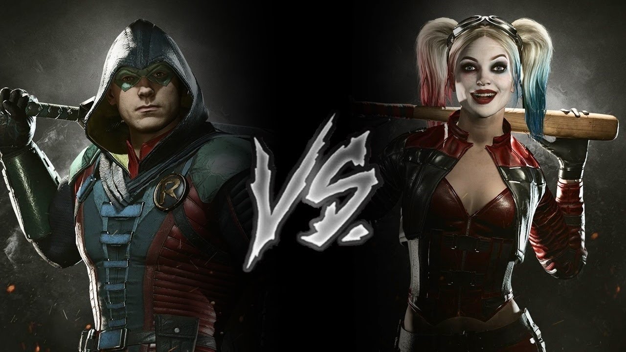 Injustice 2 - Robin Vs. Harley Quinn (VERY HARD) - YouTube