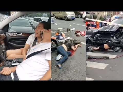 常州车祸肇事者被控制，已致3死10伤， 网友求判死刑，你咋看（部分画面过于血腥，慎入）
