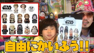 自由人によるスターウォーズソフビパペットマスコット2開封