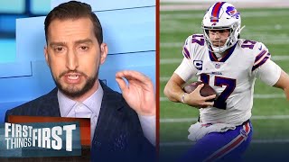 FIRST THINGS FIRST | Nick Wright: Greg Cosell says Josh Allen is most physically gifted QB in NFL