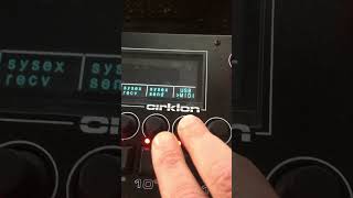 menu card sysex midi-usb