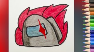 How to Draw Among Us Sabotage Logo