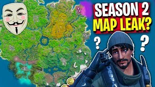 Anonymous LEAKS New SEASON 2 MAP.. Is it Fake? (Fortnite)