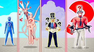 EVOLUTION OF RANDOM UNIT ( ALL FORM ) | TABS - Totally Accurate Battle Simulator