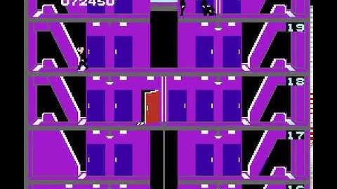 NES Longplay [167] Elevator Action