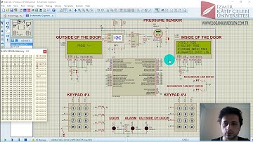 Door Lock and Burgler Alarm System With Pressure Sensor Project (PIC18F45K22)
