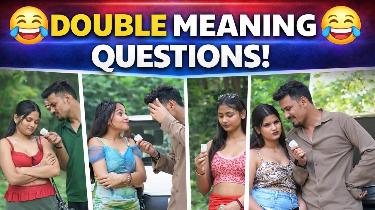 Wait for end 😂 last miss mat karna || double meaning question asking #funny #interview​ #public #ms😱