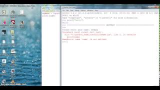 how to Create python File with IDLE Associate Python Files With Idle