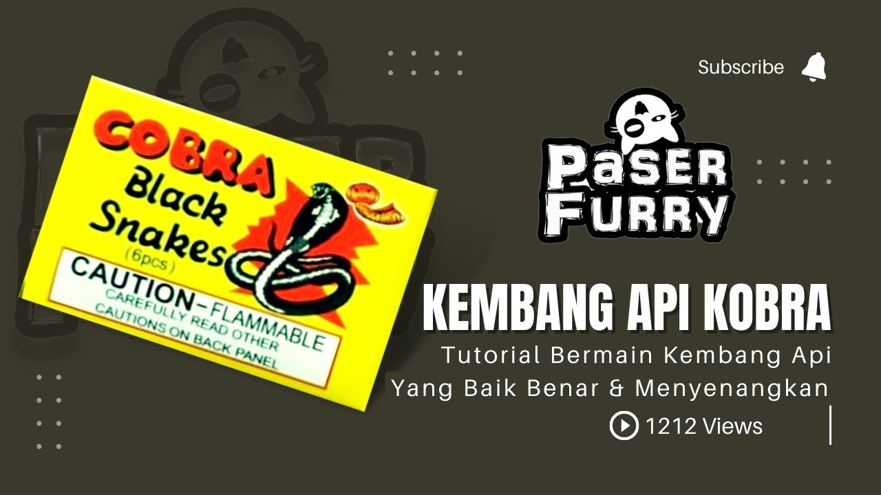 Cara Bermain Kembang Api Kobra Yang Baik dan Benar Sesuai dengan ...