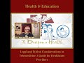Legal and Ethical Considerations in Telemedicine A Guide for Healthcare Providers