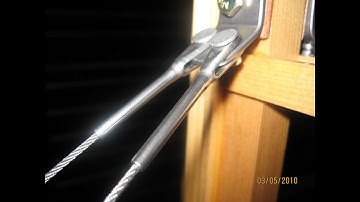 Pietenpol HINT Video TAIL ASSEMBLY Rudder and Brace Cables