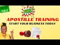 Apostille Training Step by Step / General Notary Work