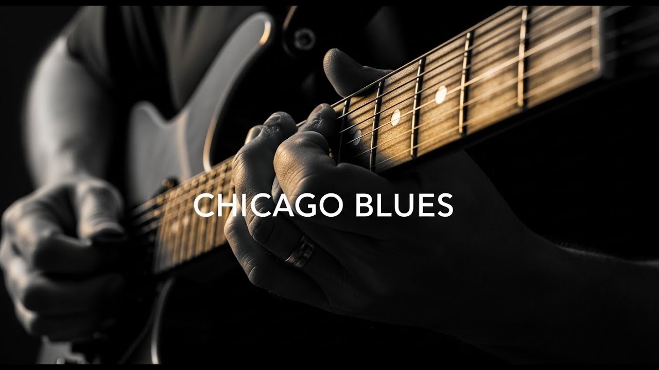 Chicago Blues & Blues Rock Guitar | Whiskey Regret Late Night Session