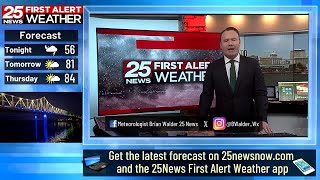A few storms tonight, more possible later this week
