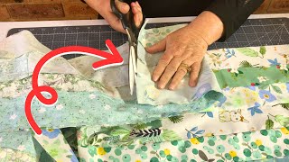 Jelly Roll Race Baby Quilt Top (Tutorial)