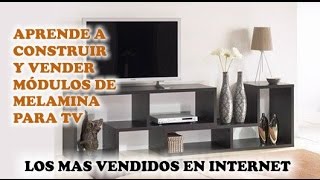 Como construir modulos para hacer muebles de tv