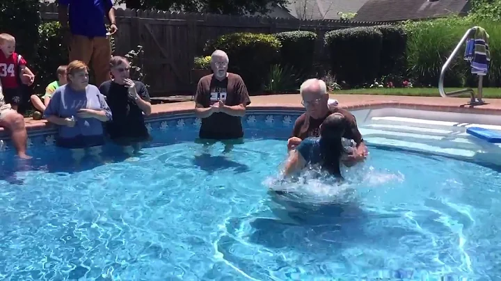 Julie Wagstaff's Baptism and Testimony