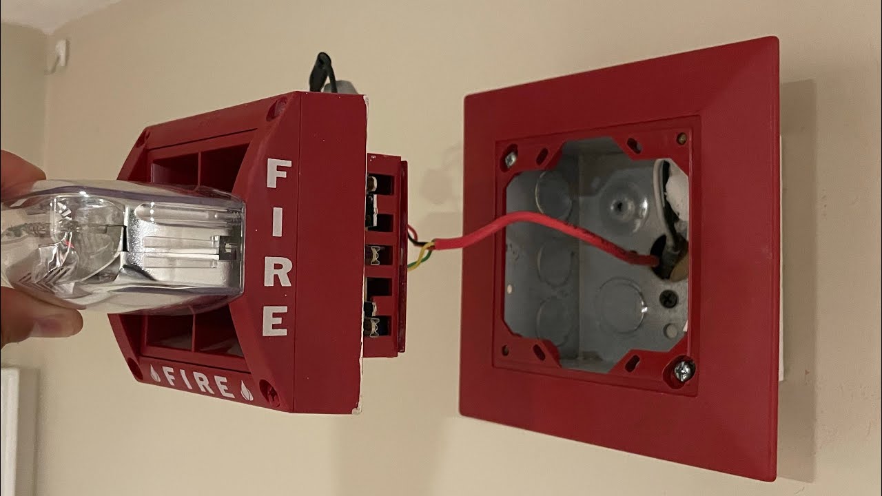Installing System Sensor MASS Horn Strobes - Fire Alarm System Downgrade