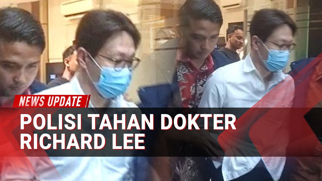 Polisi Tahan Richard Lee di Polda Metro Jaya, Tersangka Kasus Produk Kecantikan