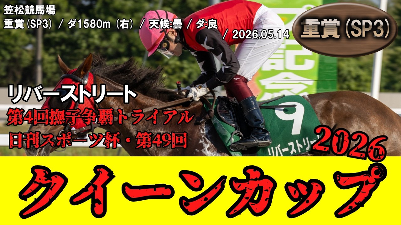 競馬】 クイーンカップ（笠松） 2026 / リバーストリート - YouTube