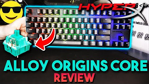 HyperX Alloy Origins Core *Aqua Switches* Review: Are Tactile Switches Even Real??