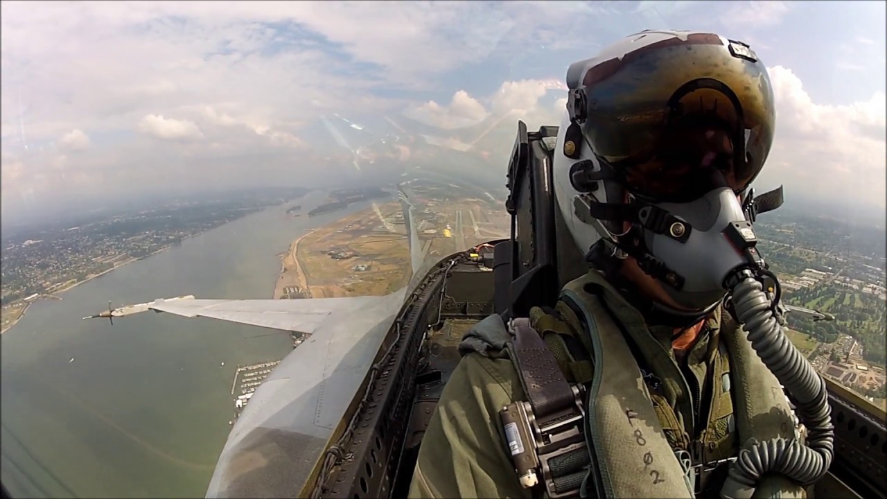 F/A-18E Super Hornet BFM in Portland, OR