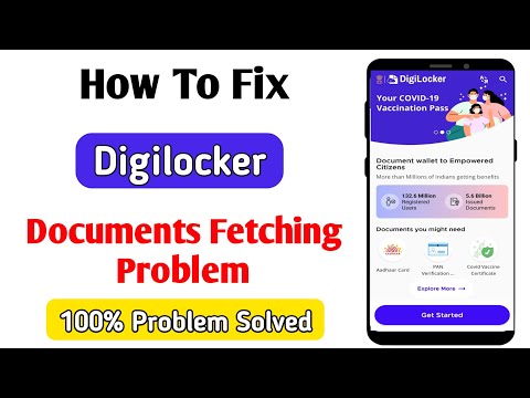 digilocker documents fetching problem | digilocker fetching issue