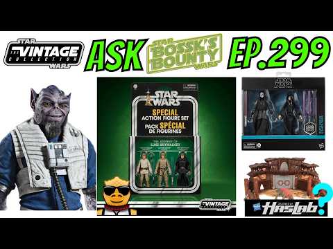 Vintage Collection Journey of Luke Skywalker 3 Pack? HasLab Geonosis Rumor? Ask Bossk!