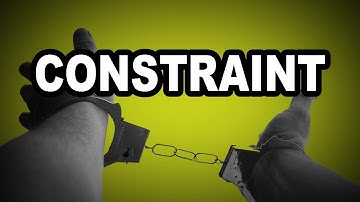 🚫 Learn English Words - CONSTRAINT - Meaning, Vocabulary with Pictures and Examples