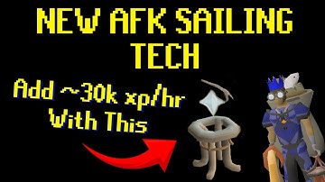 NEW AFK SAILING TECH! Up to 36k XP/HR ADDED to Salvaging OSRS