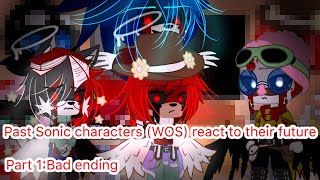 Past Sonic characters (WOS) react to their future//Part 1:Bad ending