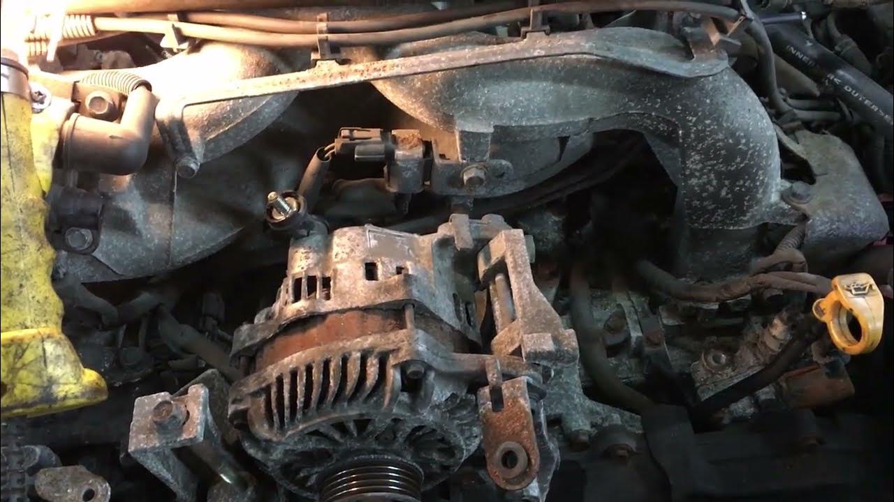 How to pull engine 2.5 Subaru forester 2010 tips and tricks YouTube