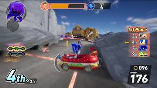 Sonic Racing crossworlds Axel Festival Win Streak Reward!!! @TurflamicGaming420
