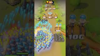 My Tiny Army Turned Into a TITAN! 🗿💥  #games #satisfying #satisfying