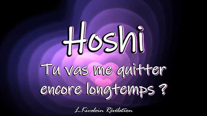 Hoshi - Tu vas me quitter encore longtemps? (sous-titres paroles/lyrics) | HD